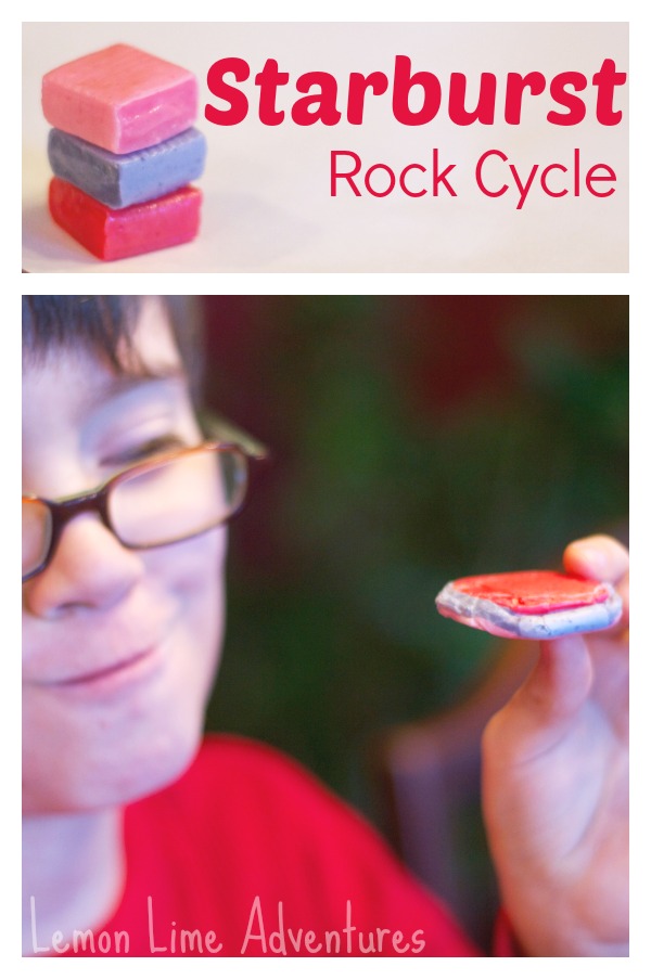 Starburst Rock Cycle for Kids