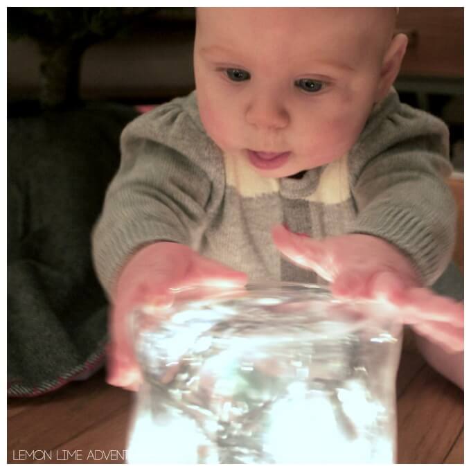 Baby Light Play for First Christmas