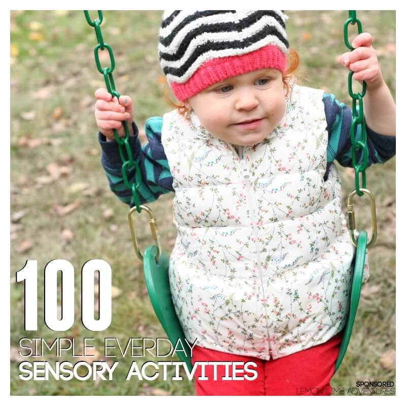 100 Simple Everyday Sensory Activities for Home or School