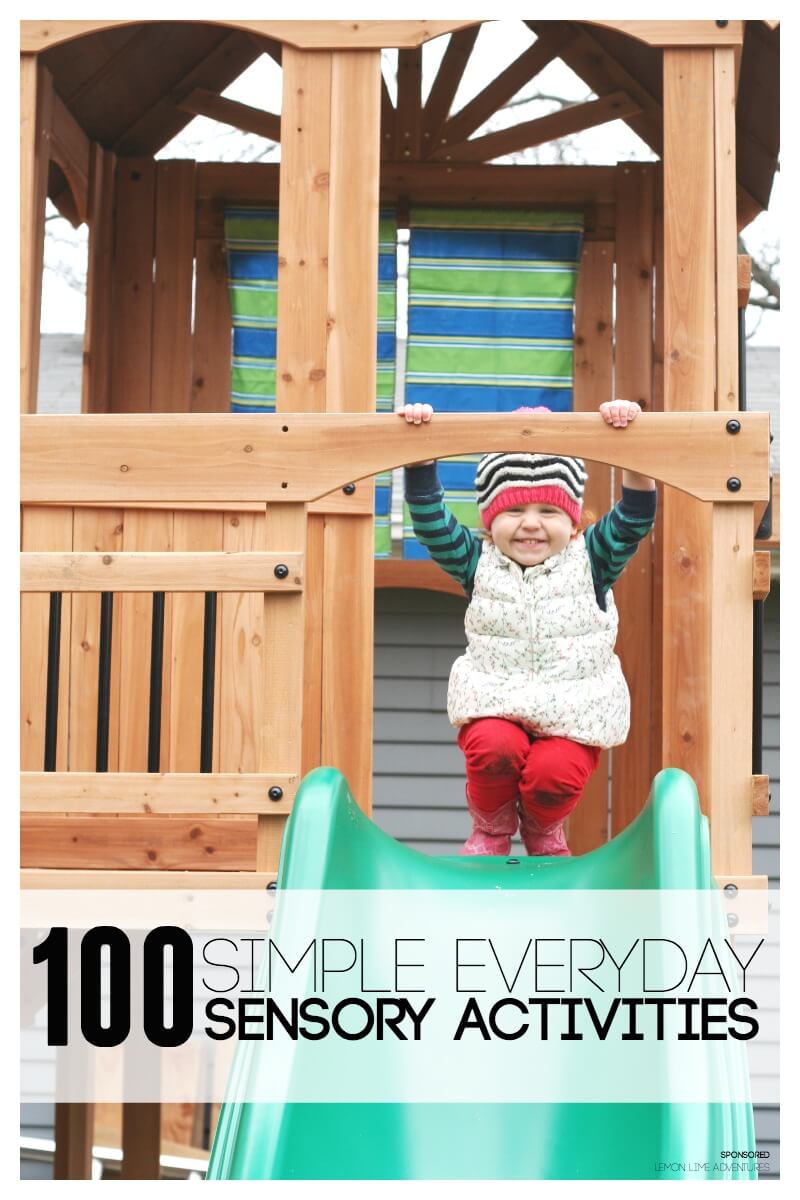 100 Simple Everyday Sensory Activities for Kids