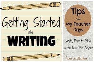 get started writing