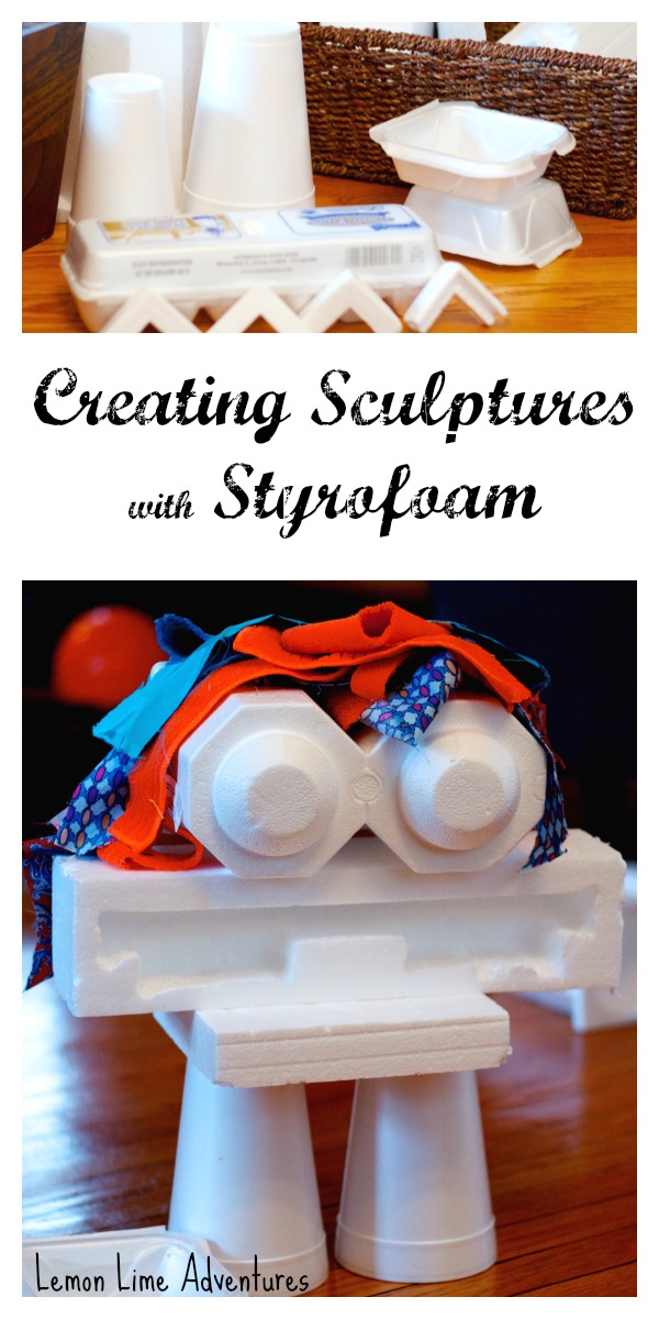 Creating Sculptures with Styrofoam