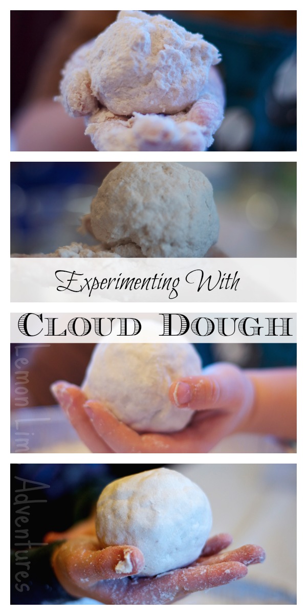 Experimenting with Cloud Dough