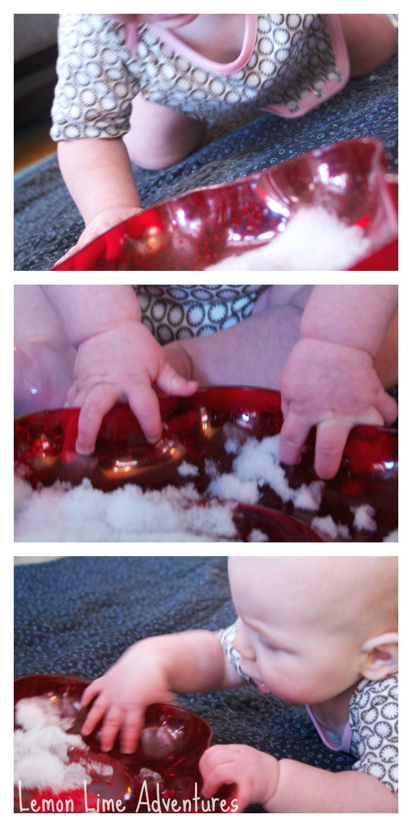 Snowy Baby Play in Small Tray