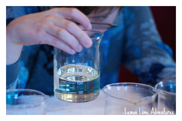 Science Experiment: observe liquids  Comparing viscosity of liquids.