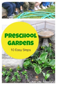 Preschool Gardens: 10 Easy Steps