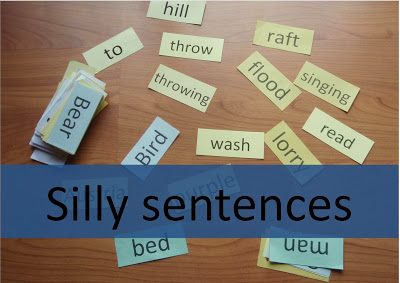 Silly sentences