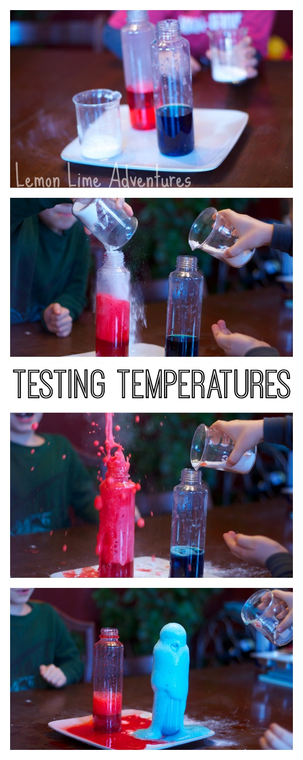 Simple Science Testing Temperatures