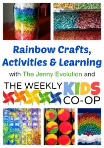 rainbow activities Spring from Jenny Evolution