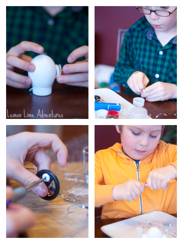 Creating with Loose Parts Eggs