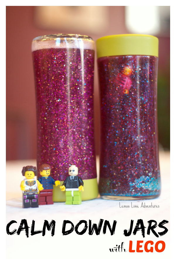 Lego Calm Down Jar