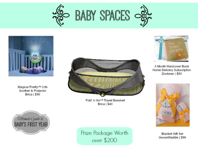 Baby Spaces Nursery and Play Space Giveaway.