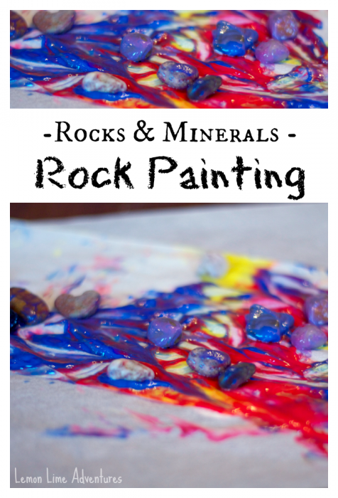 Rocks and Minerals Rock Painting