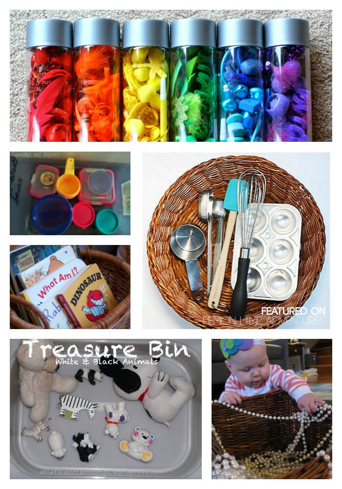 Busy basket ideas for baby.