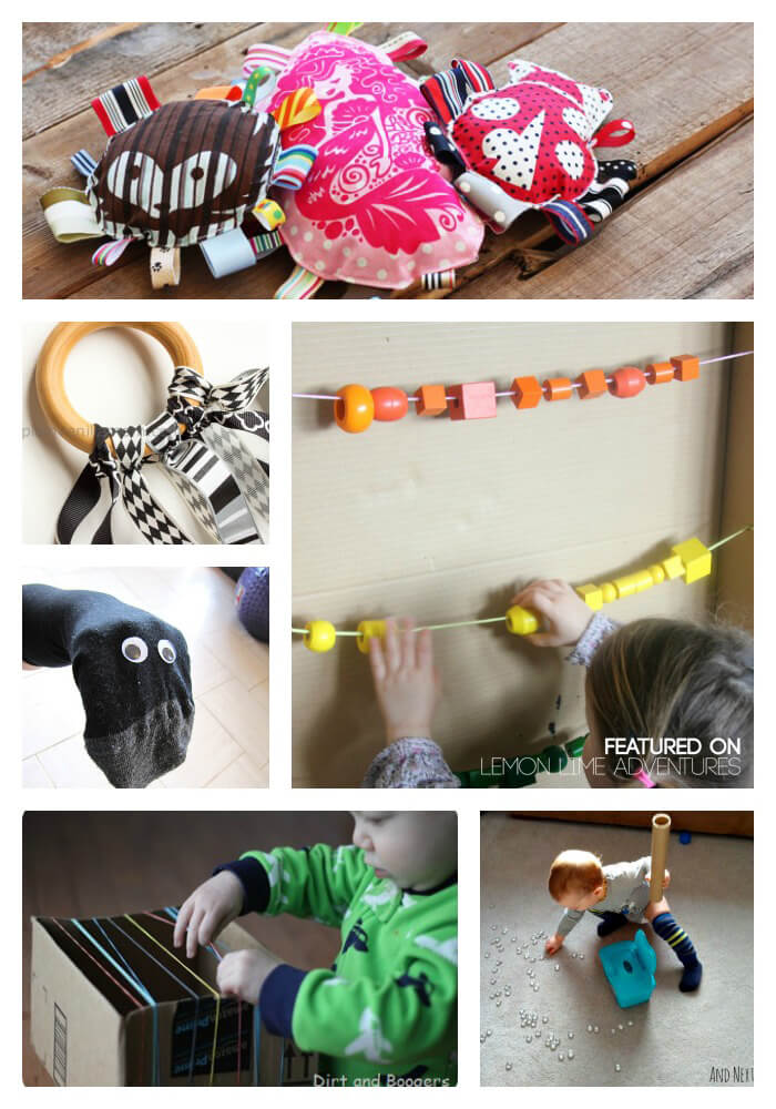 DIY toys to make for your baby.