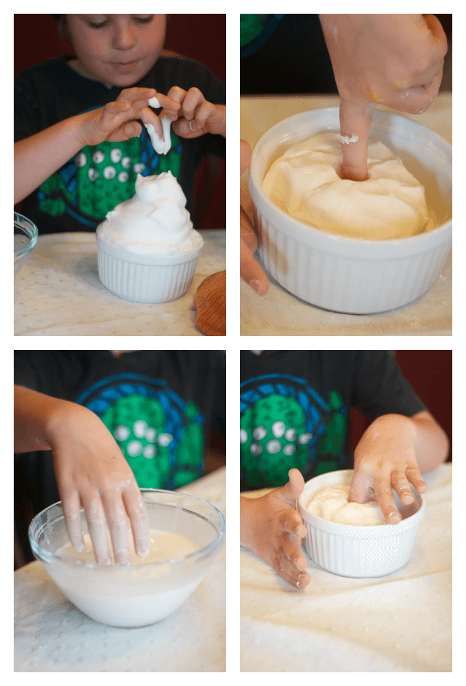 Feeling and Touching Ice Cream Dough Recipes