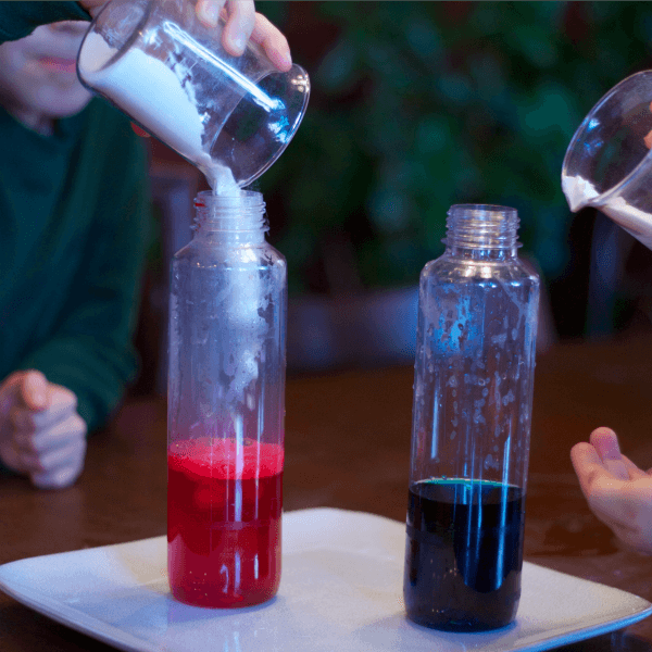 Fizzing Science Experiments with Baking soda