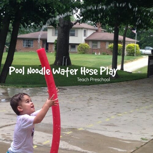 pool Noodle Water Hose Play