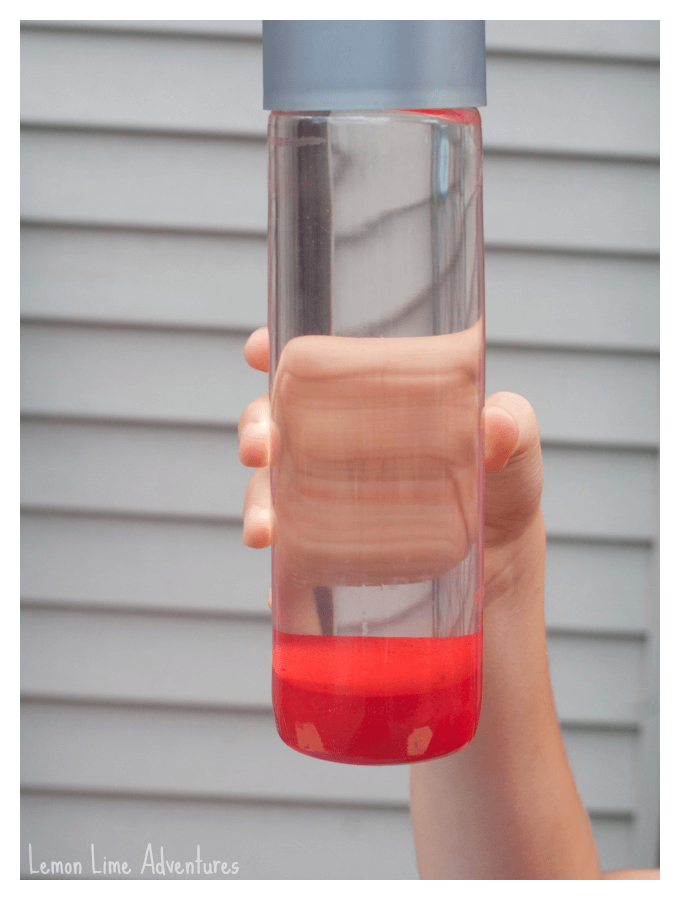 Sand and Water Sensory Bottle