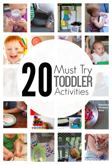 20 Must Try Toddler Activities