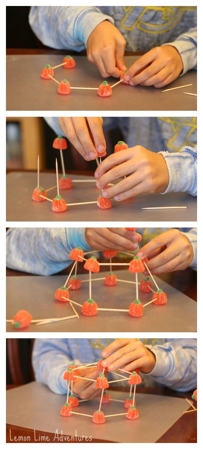 Building with candy Science Activity