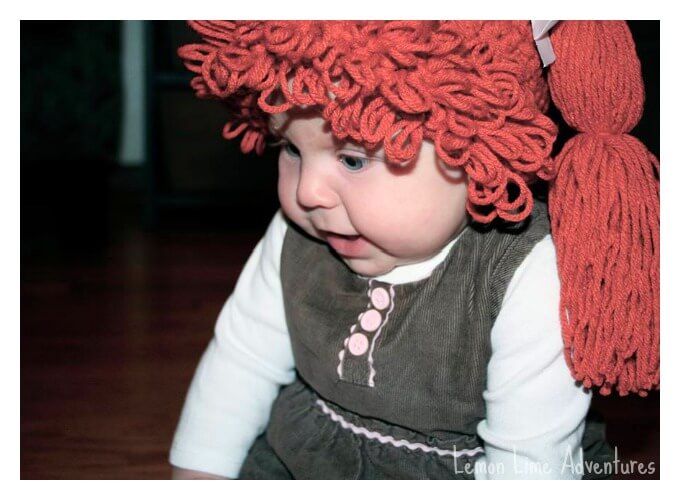 Cabbage Patch Doll Wig for Baby