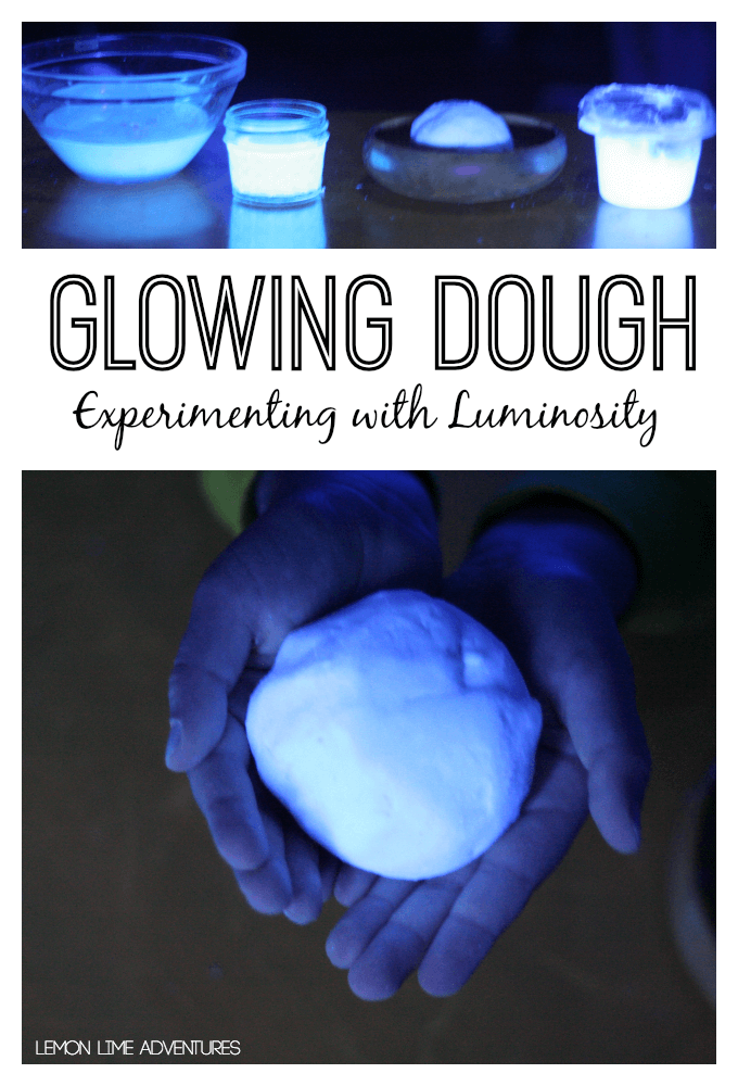 Glowing Dough Experiment