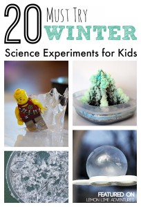20 Must Try Winter Science Experiments for Kids