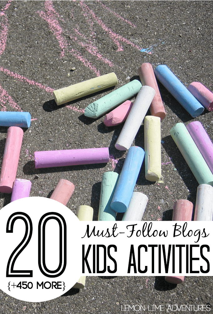 20 Must follow Kid Activities Blogs