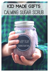 Calming Sugar Scrub Kids Can Make