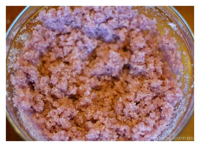 Lavender Sugar Scrub Recipe with Essential Oil