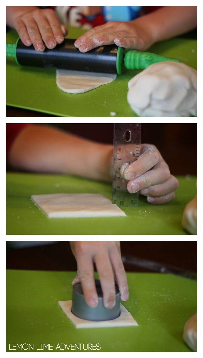 how thick should salt dough be