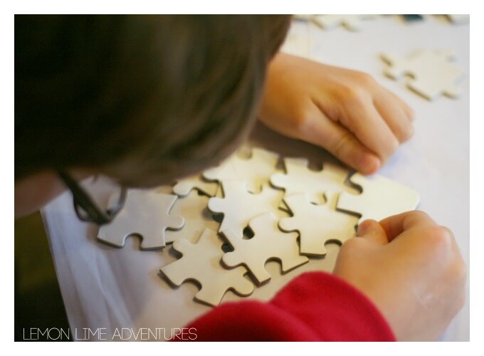 Creating Puzzle Ornaments