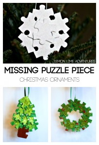 Puzzle Ornaments