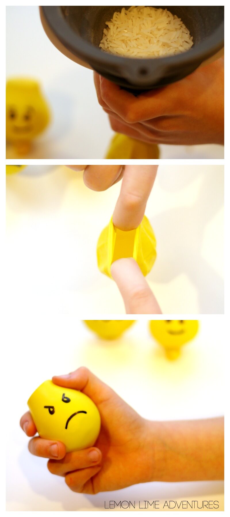 Lego Calm Down Sensory Balloons