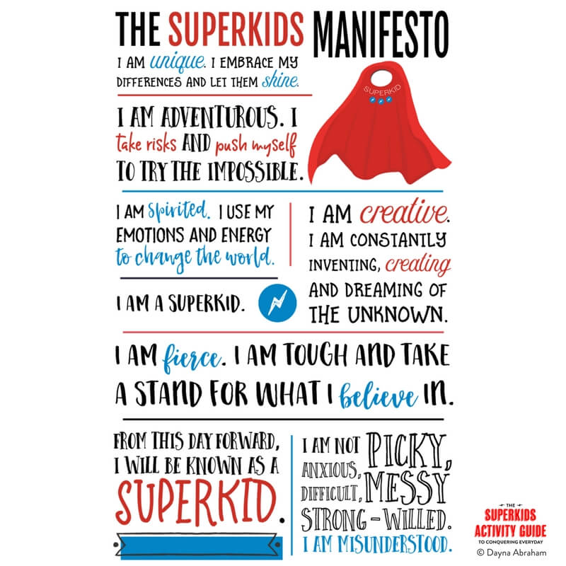 Superkids Manifesto