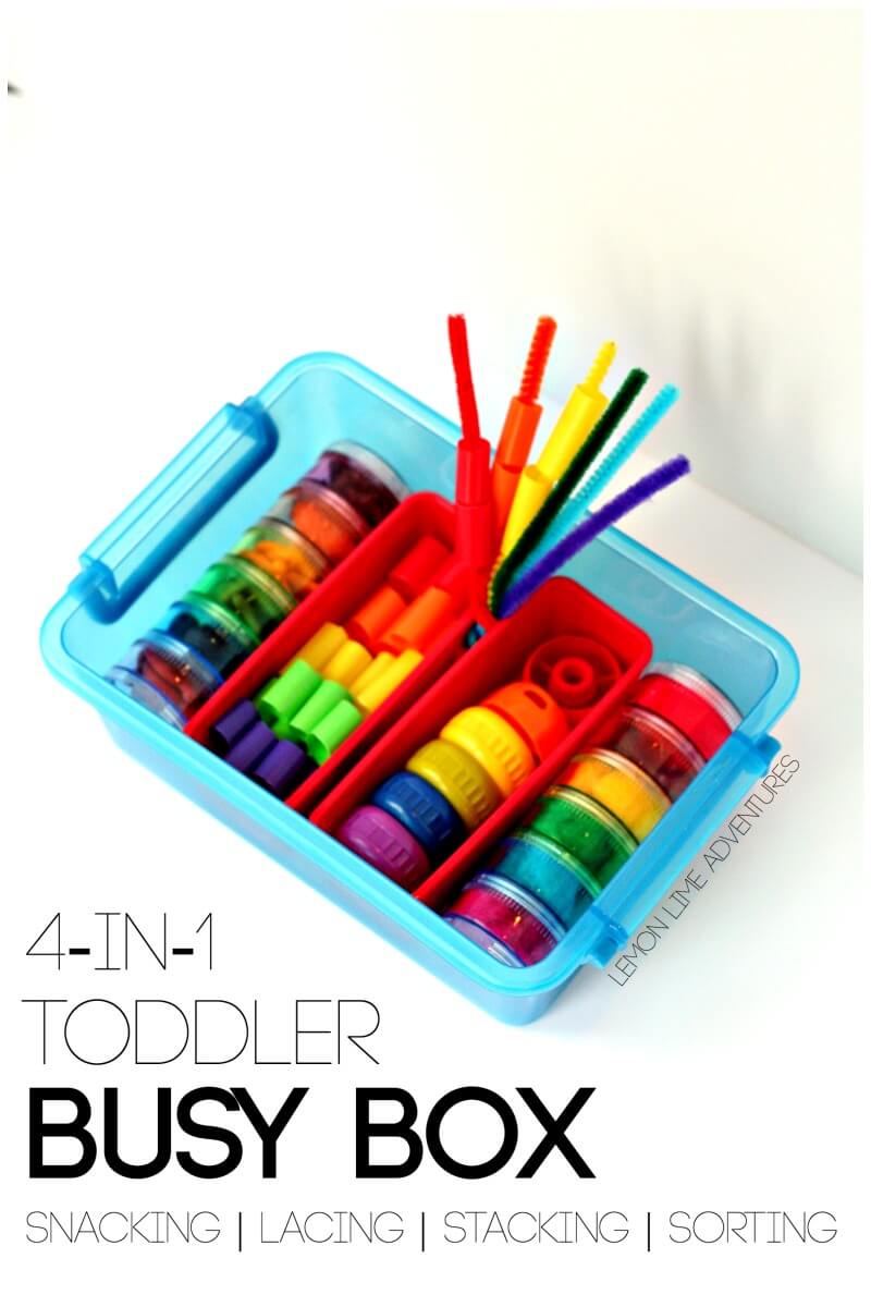Toddler Busy Box for Travel