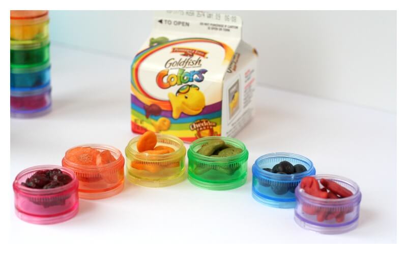Toddler Rainbow Snack
