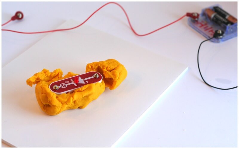 Failed Electric Play Dough with Snap Circuits