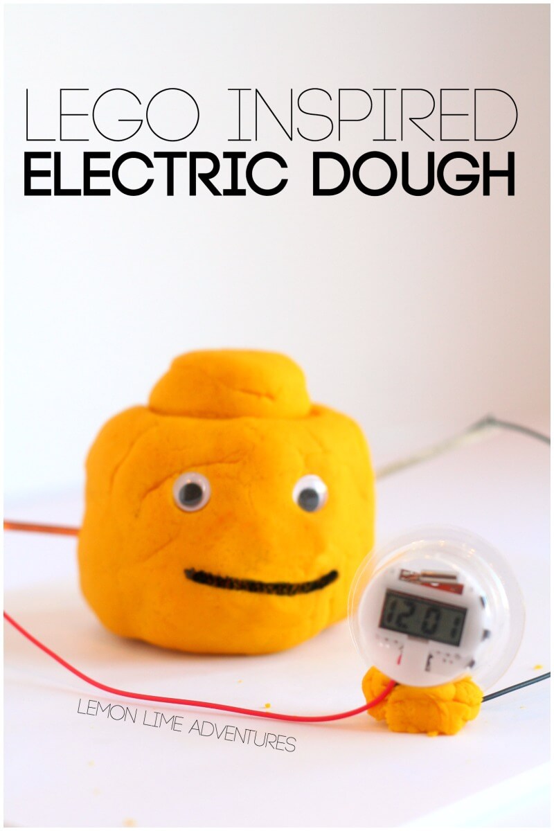Lego Inspired Electric Play Dough