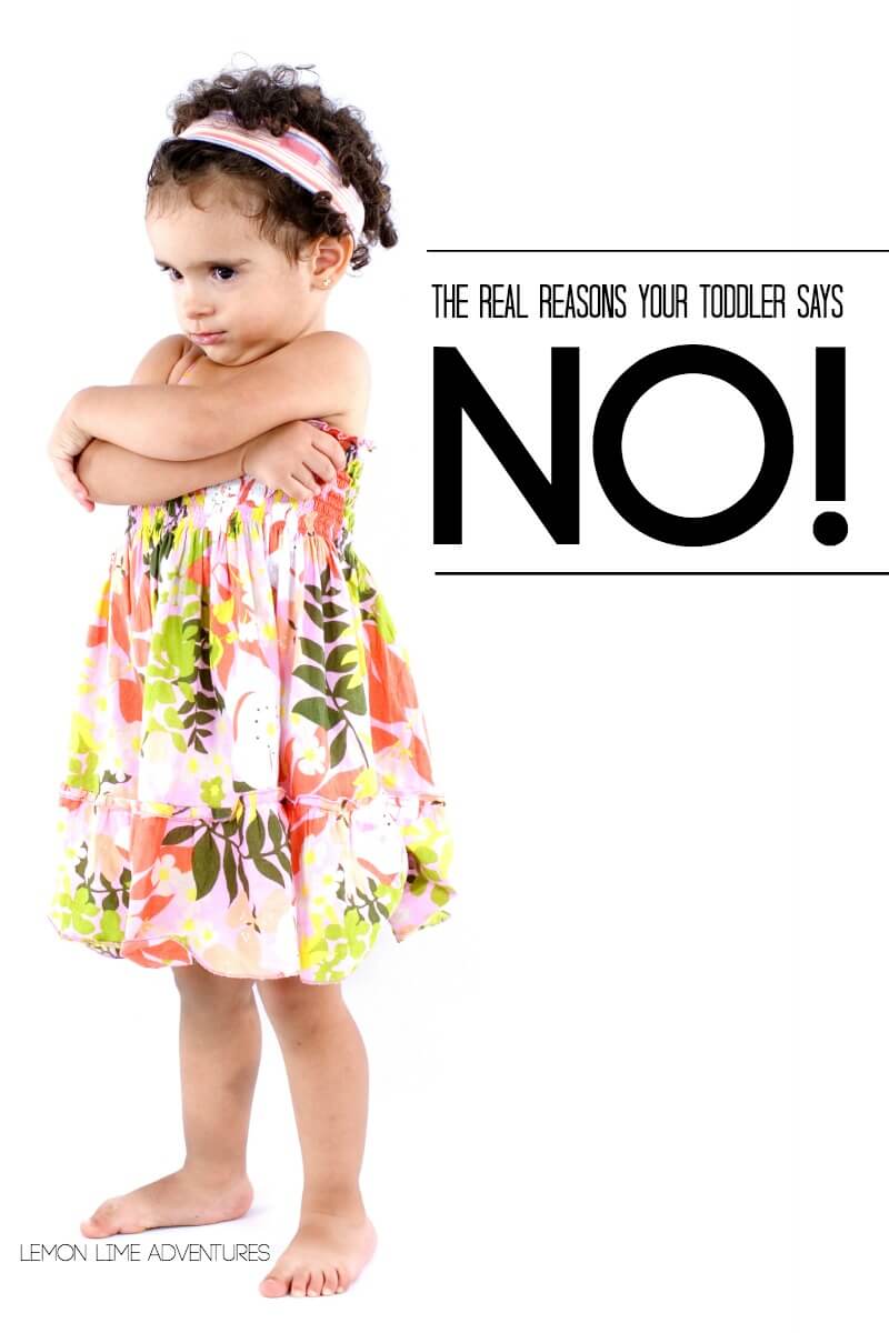 The Real Reason Your Toddler Says No
