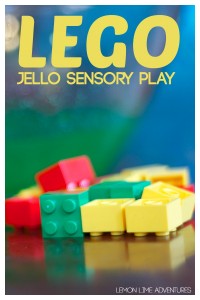 Lego Sensory play