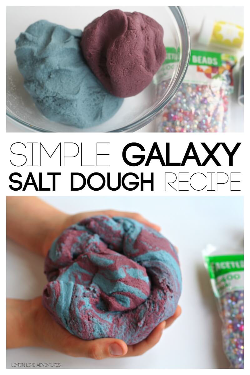 Simple Galaxy Salt Dough Recipe