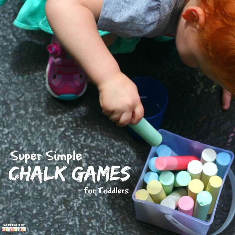 Super Simple Chalk Games Toddlers