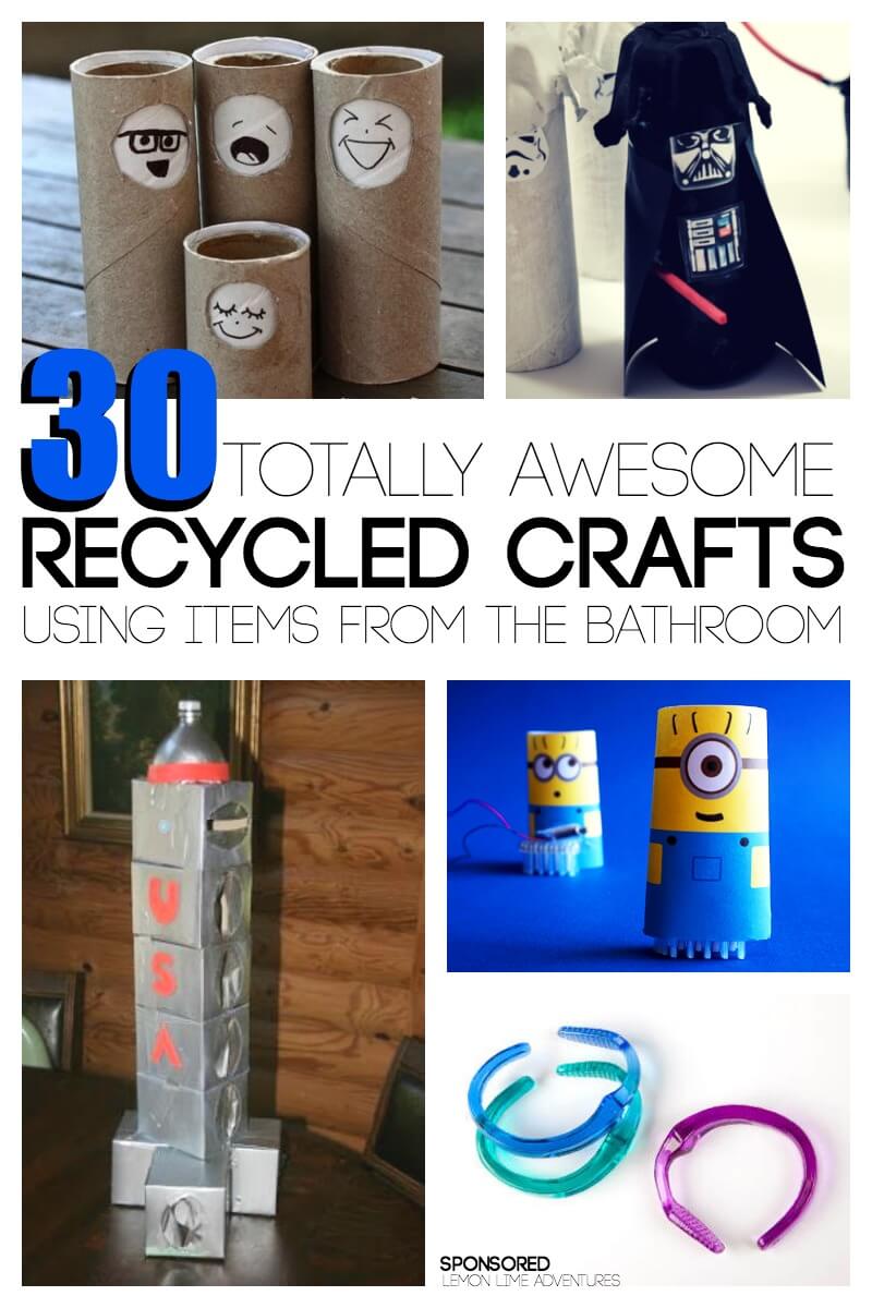 30 totally awesome recycled crafts