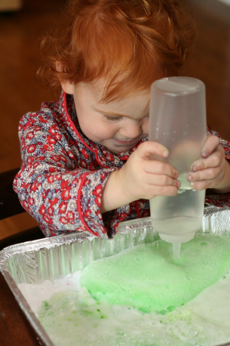 Fizzing Science for toddlers