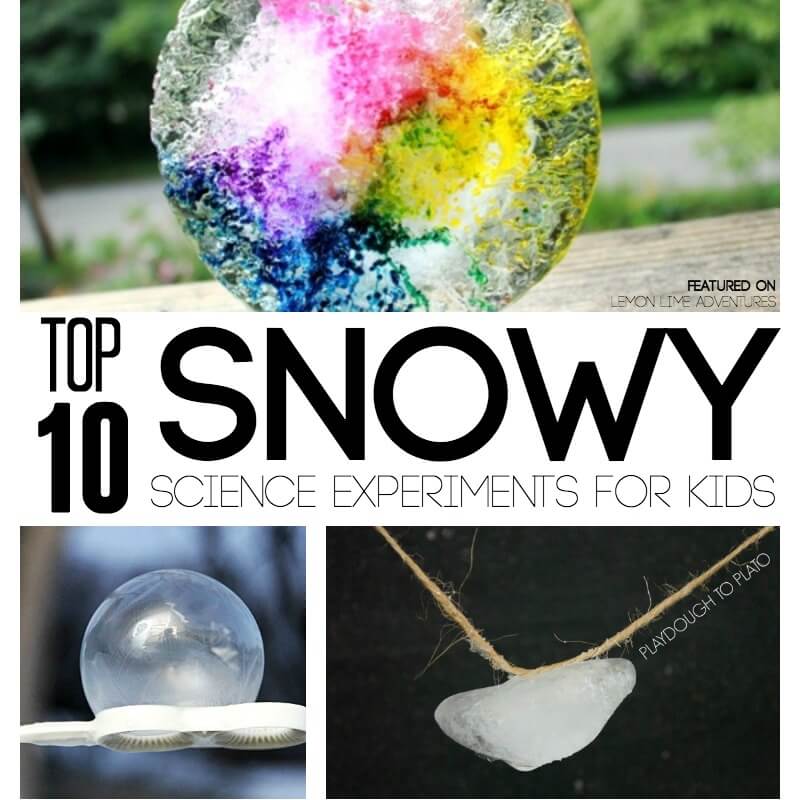 Top 10 Snowy Science Experiments for Kids with Questions