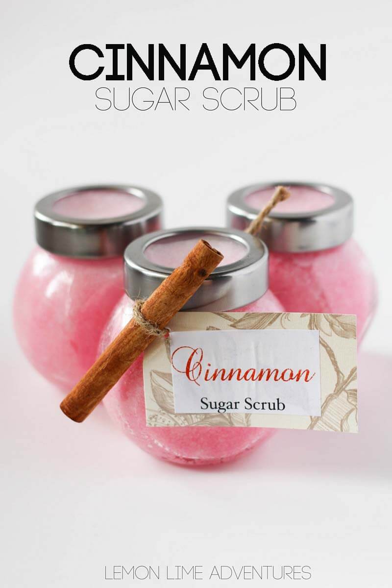 Cinnamon Sugar Scrub Made with EO