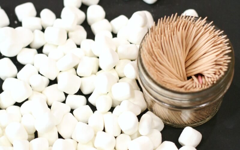 Materials for Building Igloos with Marshmallows