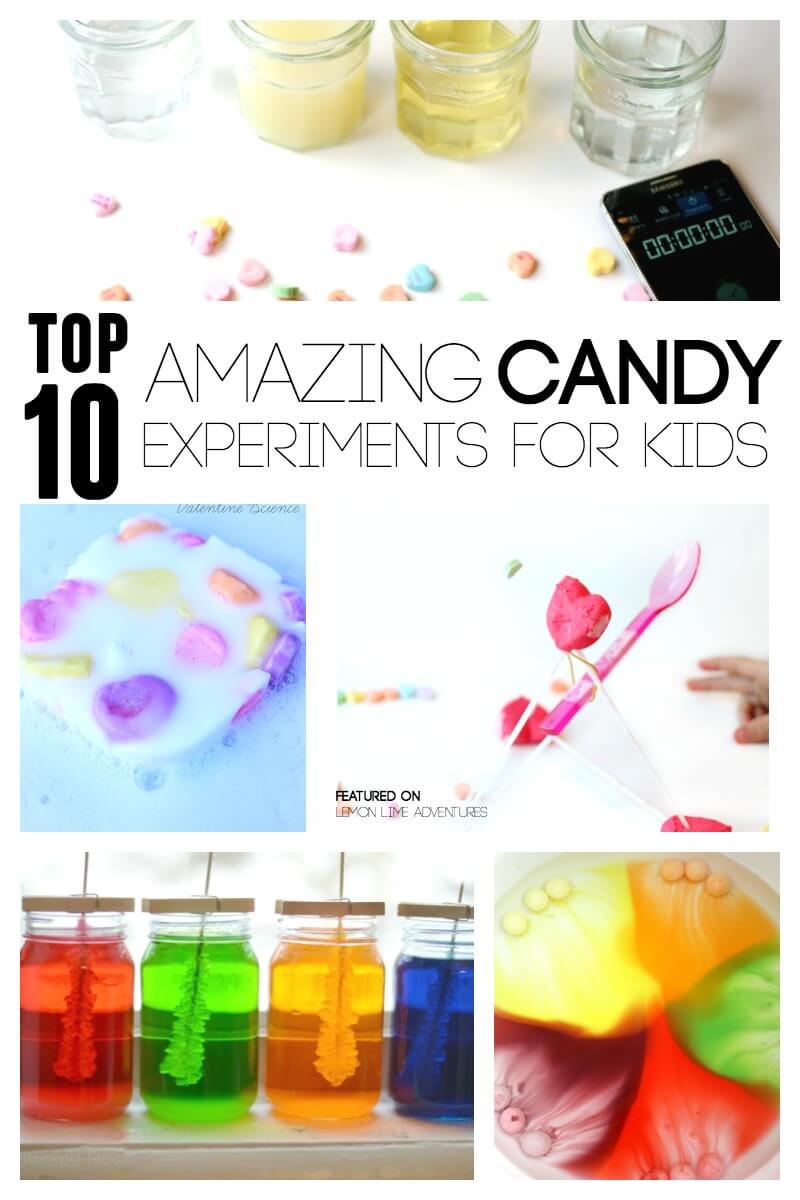 Top Ten Amazing Candy Experiments